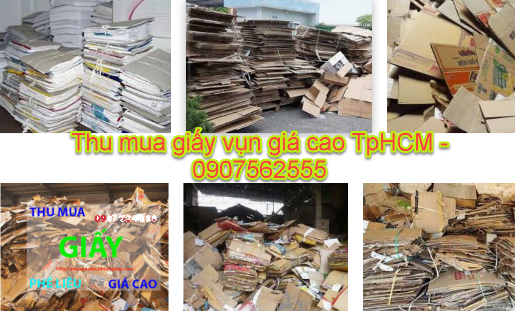 Thu mua giấy vụn tphcm